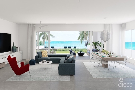 Aqua - beachfront ground floor estate residence