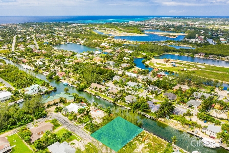 Omega bay canal front land