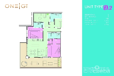 One|gt residences – unit 625