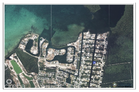Canal corner lot – filled with seawall