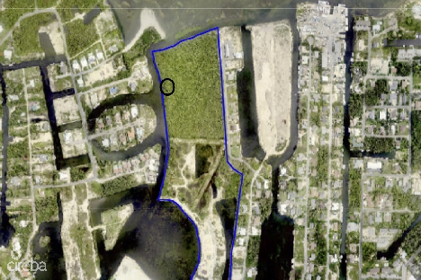 Auburn bay, large canal front lot, ready to build