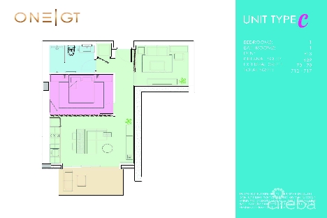 One|gt residences – unit 508