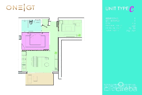 One|gt residences - unit 508