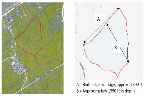 Brac bluff/1300 ft bluff edge