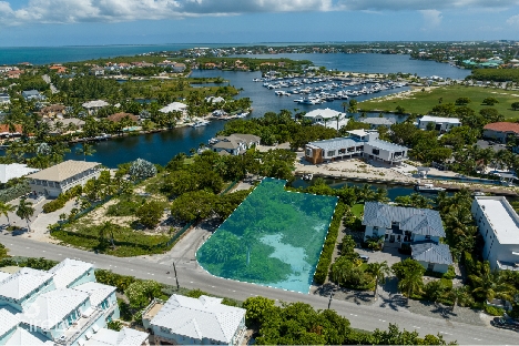 Yacht club - north creek canal front lot