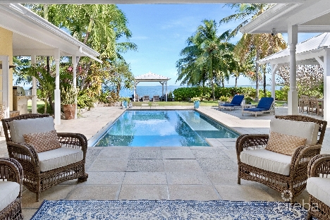 'fruit bowl' - caribbean chic waterfront home on north sound