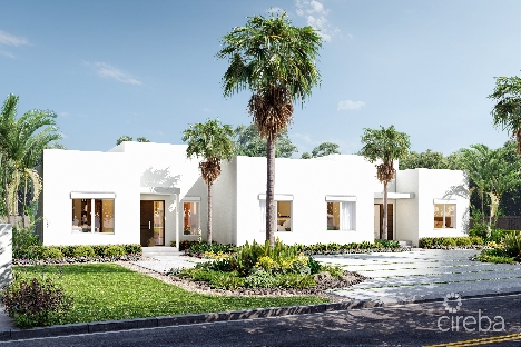 Bodden town duplex – blanco, unit a