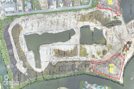 Sun kissed canal front lot
