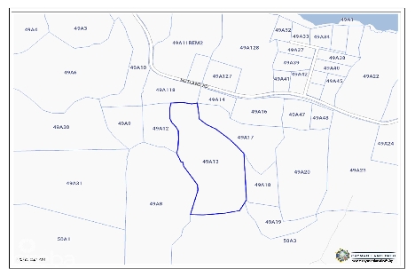 Prime 12-acre land opportunity off hutland road  in north side