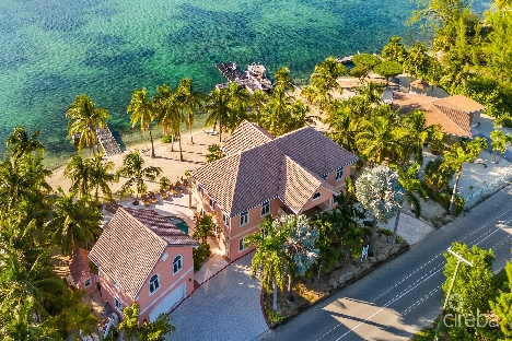 Rum point beachfront estate w/200 ft of beach