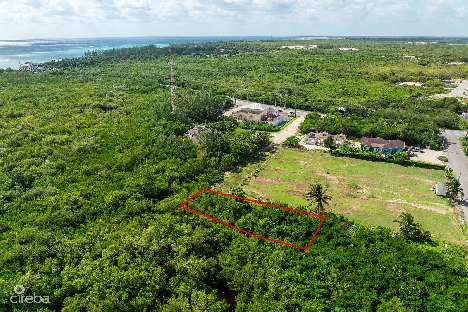 0.26 acres - entrance of frank sound