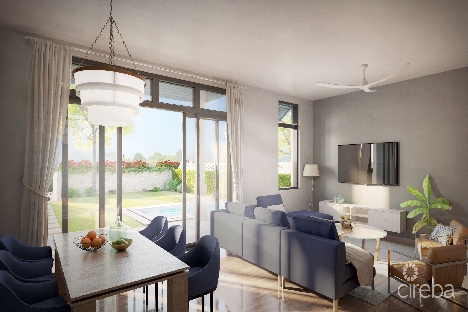 Olea 228 townhouse with canal views, camana bay