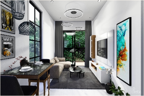 Arza west bay jade – upgraded fully furnished 1-bed/bath corner unit