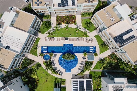 One canal point 516 with dock