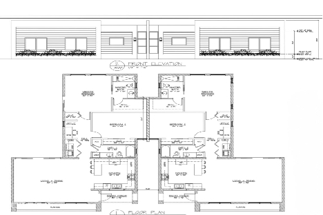 Perfect development lot with planning approved plans