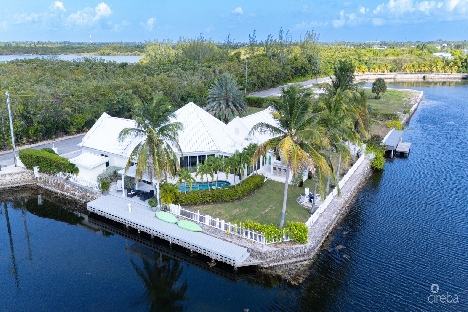 Patricks island waterfront home on corner lot