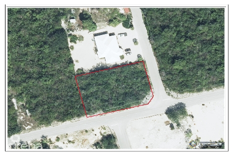 0.34 acre corner lot – cayman brac west