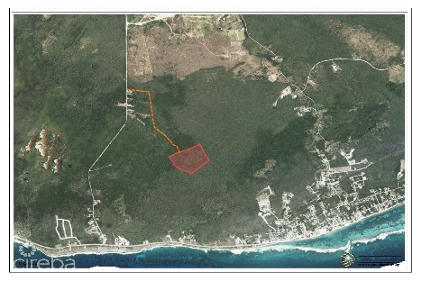 23 acres development land - with 30' row - east end