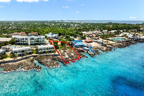Prime oceanfront land - west bay 0.83 acres