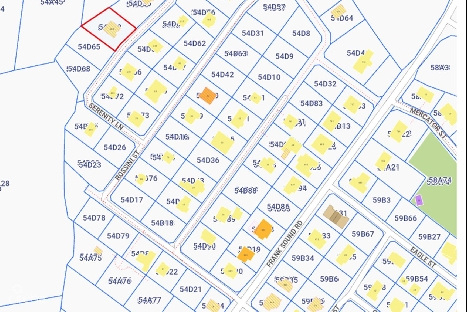 Oversized house lot, serenity lane, frank sound road