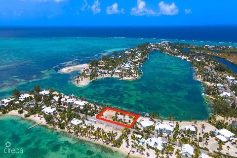 Bio bay double lot - 200 ft of beachfront privacy on finger cay rd, cayman kai