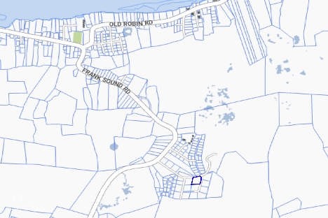 Residential land in frank sound