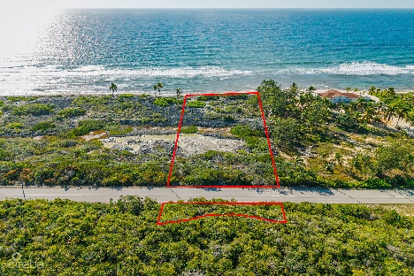 1.63 acres of white sandy beach