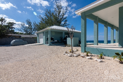 Rock road ocean front home