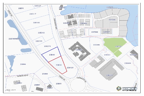 1.46 acre crewe road/grand harbour property. high visibility!!!!