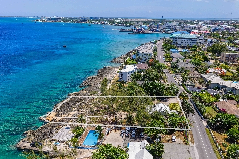 Rare 0.9 acres oceanfront parcel on george town waterfront