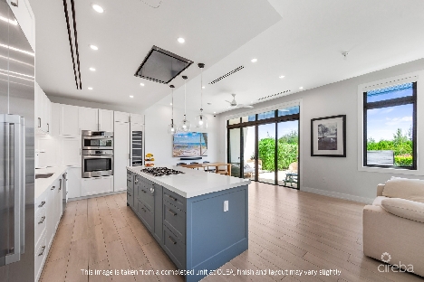 Olea 117, canal front duplex