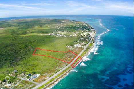Prime 5-acre elevated development site with ocean frontage - high rock, east end