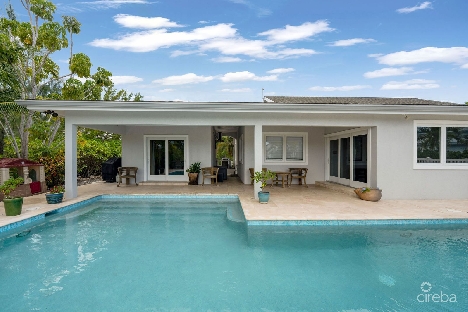 Canal-front family home with dock | prospect, grand cayman
