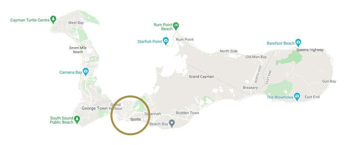 Spotts - Newlands Map