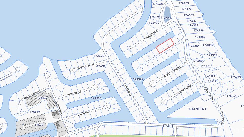Rare crystal harbour – 3 lots  adjoining