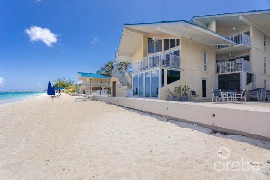 Cayman reef resort double beachfront units