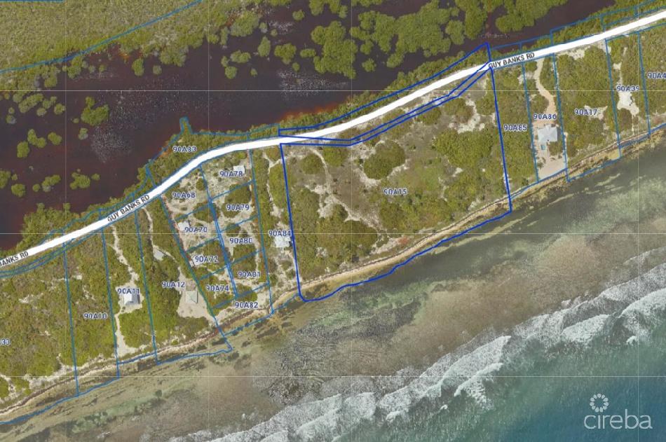Little cayman beachfront development site
