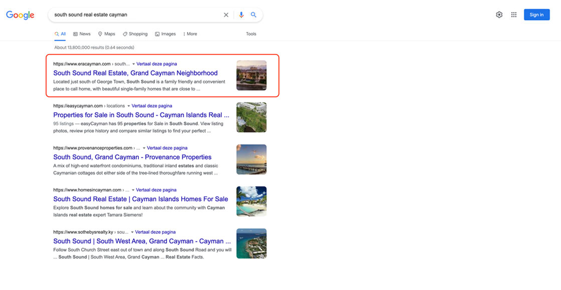 #1 “south sound real estate cayman”