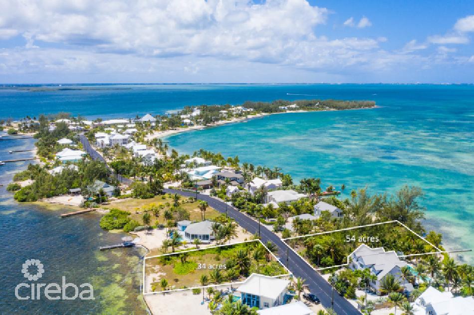 Cayman kai double parcel – north sound and little sound views