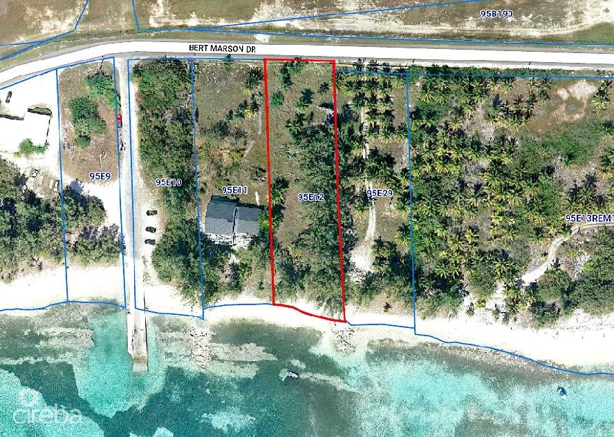 Beachfront land – cayman brac south side 0.79 acres
