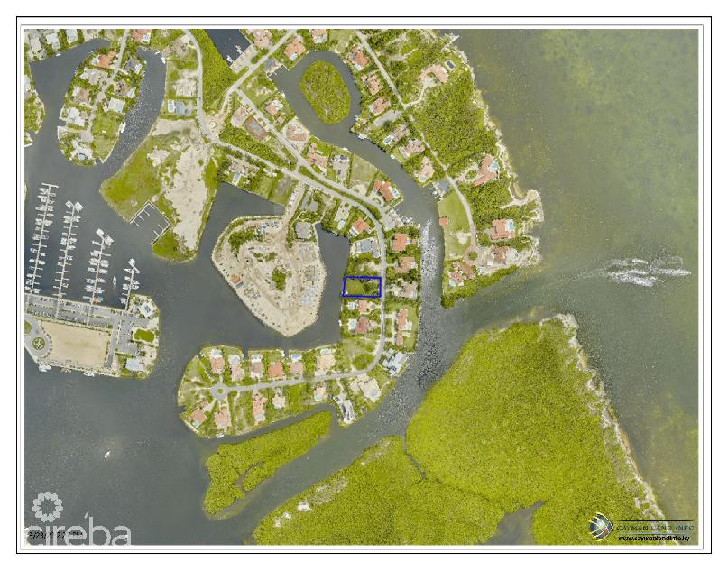 Yacht club canal front land