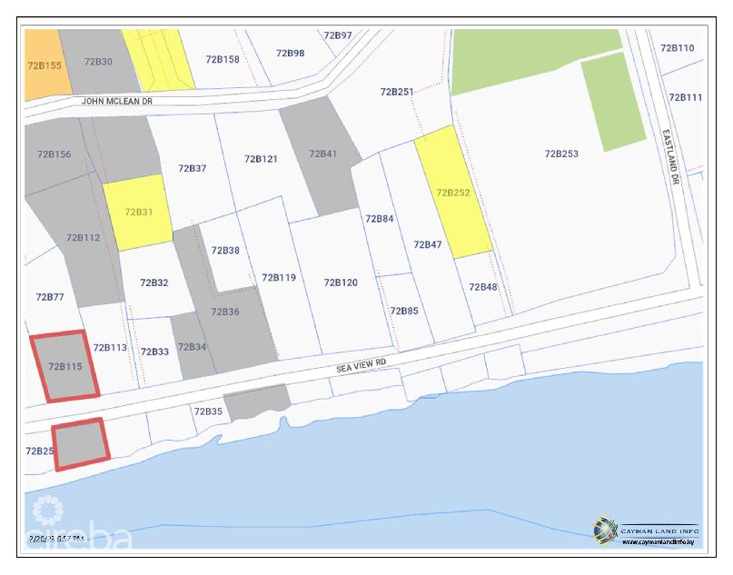 Land with waterfront – east end