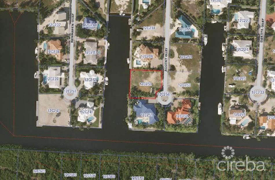 Canal point – canal front land