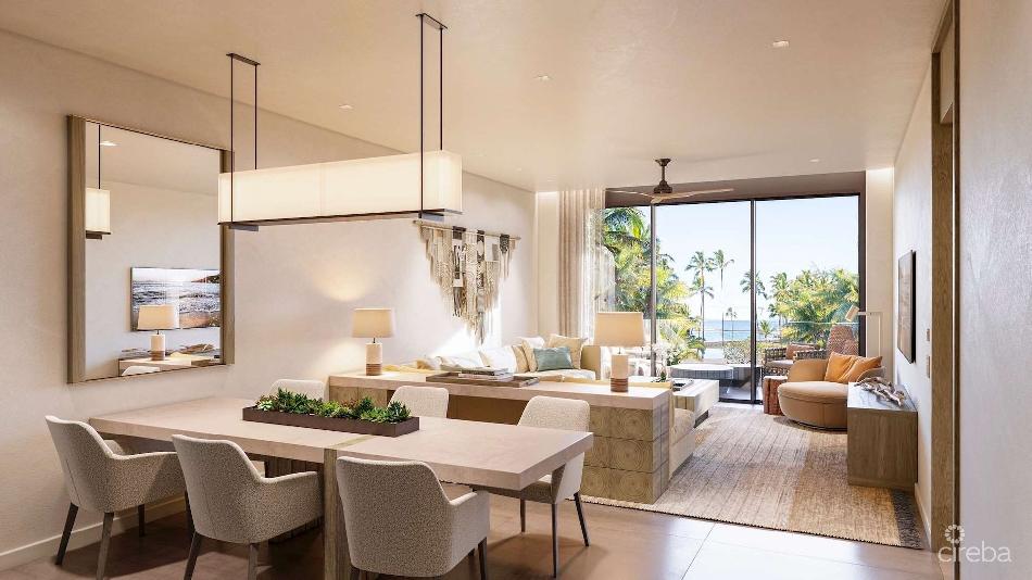 Grand hyatt beach resort – 2 room suite + kitchen/dinning/living