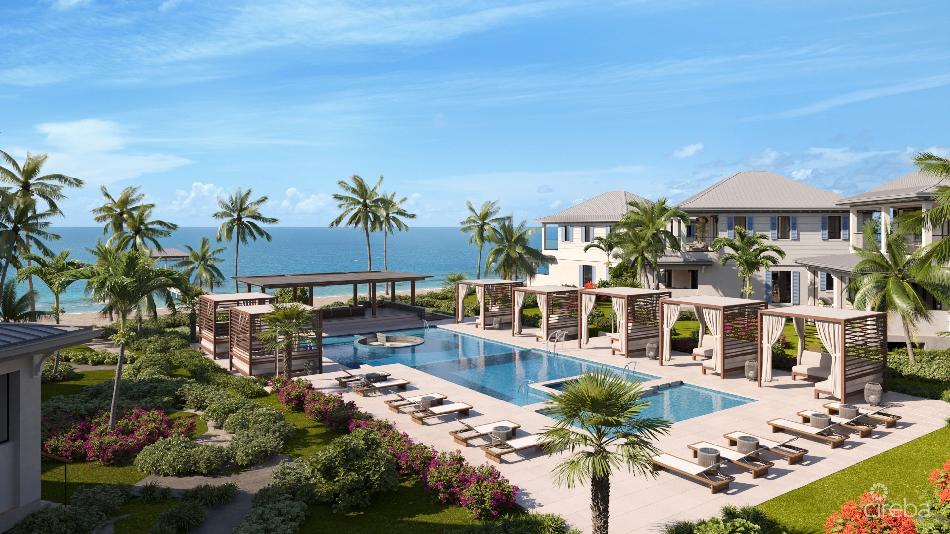 Marea luxurious little cayman beach front facing villas