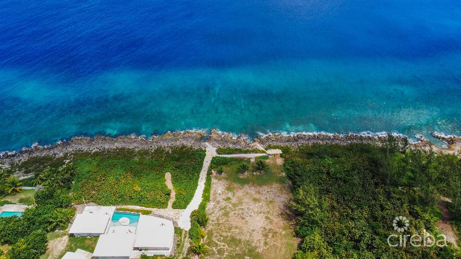 Oceanfront development site on conch point rd