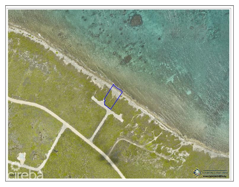 Little cayman east end ocean front reef protected land