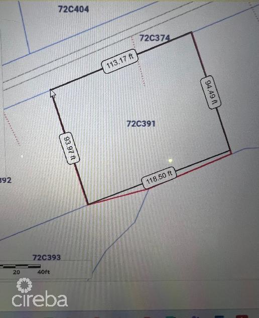 Residential lot in east end with approved house plans